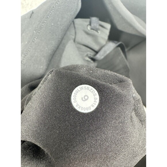 Lululemon On The Fly Jogger Woven Blue Women's 6 Drawstring Travel Mid‎ Rise - Picture 4 of 8